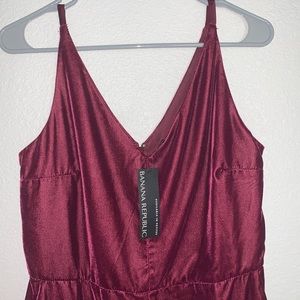 Velvet Jumpsuit - Banana Republic